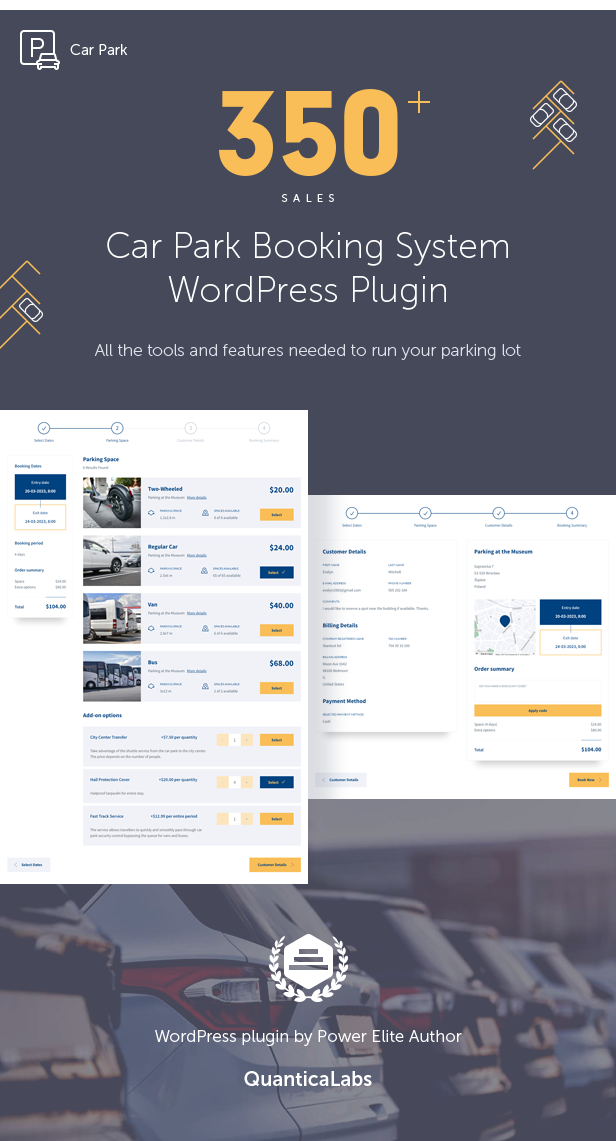 Car Park Booking System for WordPress - 2