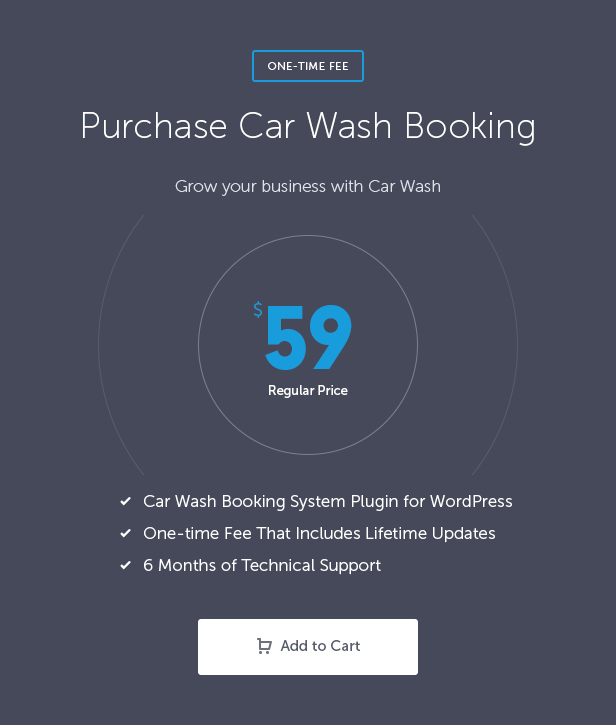 Car Wash Booking System for WordPress - 24