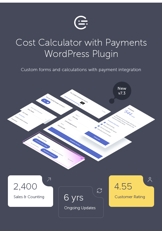 Cost Calculator for WordPress