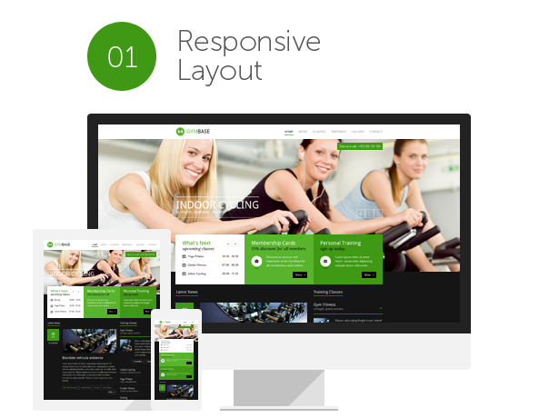 crossfit, boxing, training, aerobic, gym and fitness HTML Template