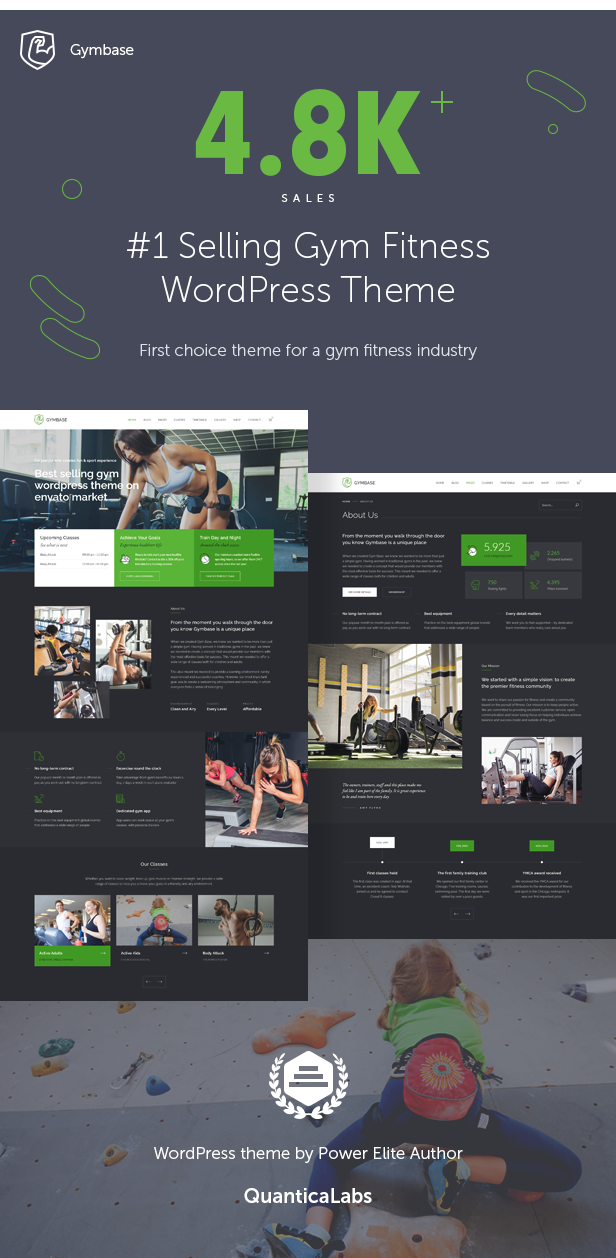 crossfit, boxing, sport, workout, gym and fitness WordPress Theme