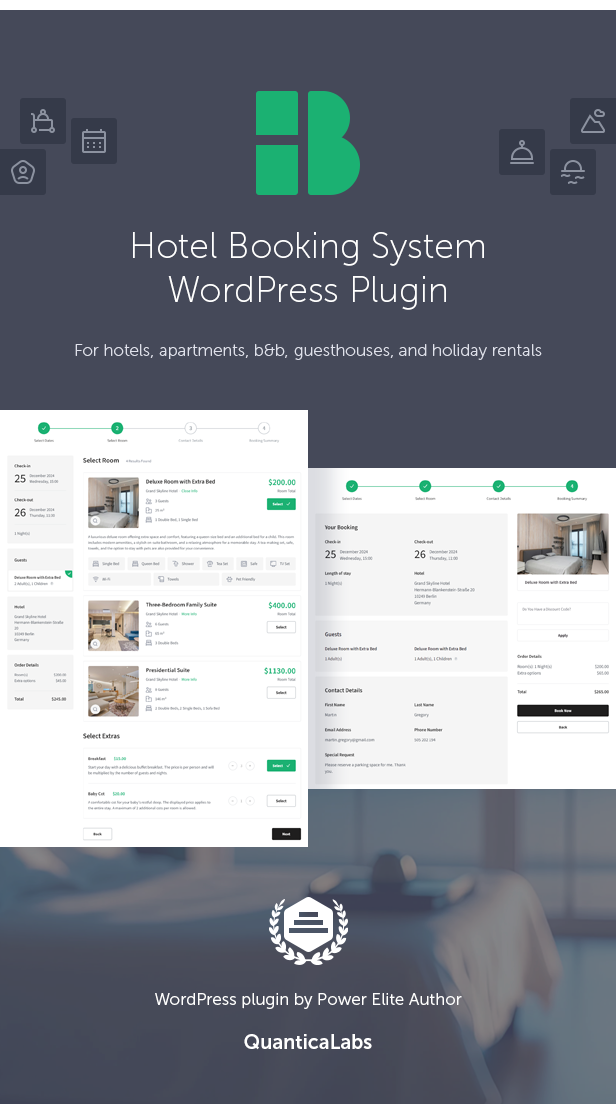 Hotel Booking System for WordPress - 2