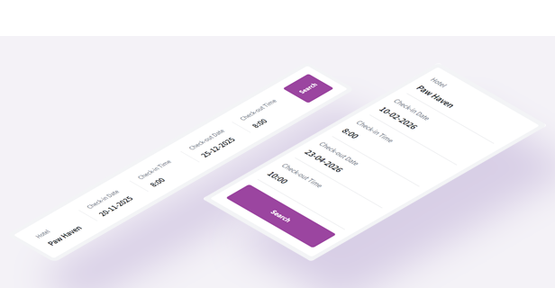 Pet Hotel Booking System for WordPress