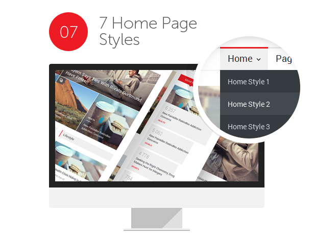 blog, newspaper, editorial, publishing, news and magazine HTML Template