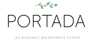 Portada – Elegant WordPress Blogging Theme