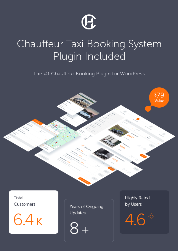 AutoRide - Chauffeur Limousine Booking WordPress Theme