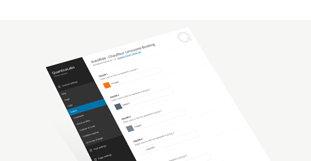 AutoRide - Chauffeur Limousine Booking WordPress Theme
