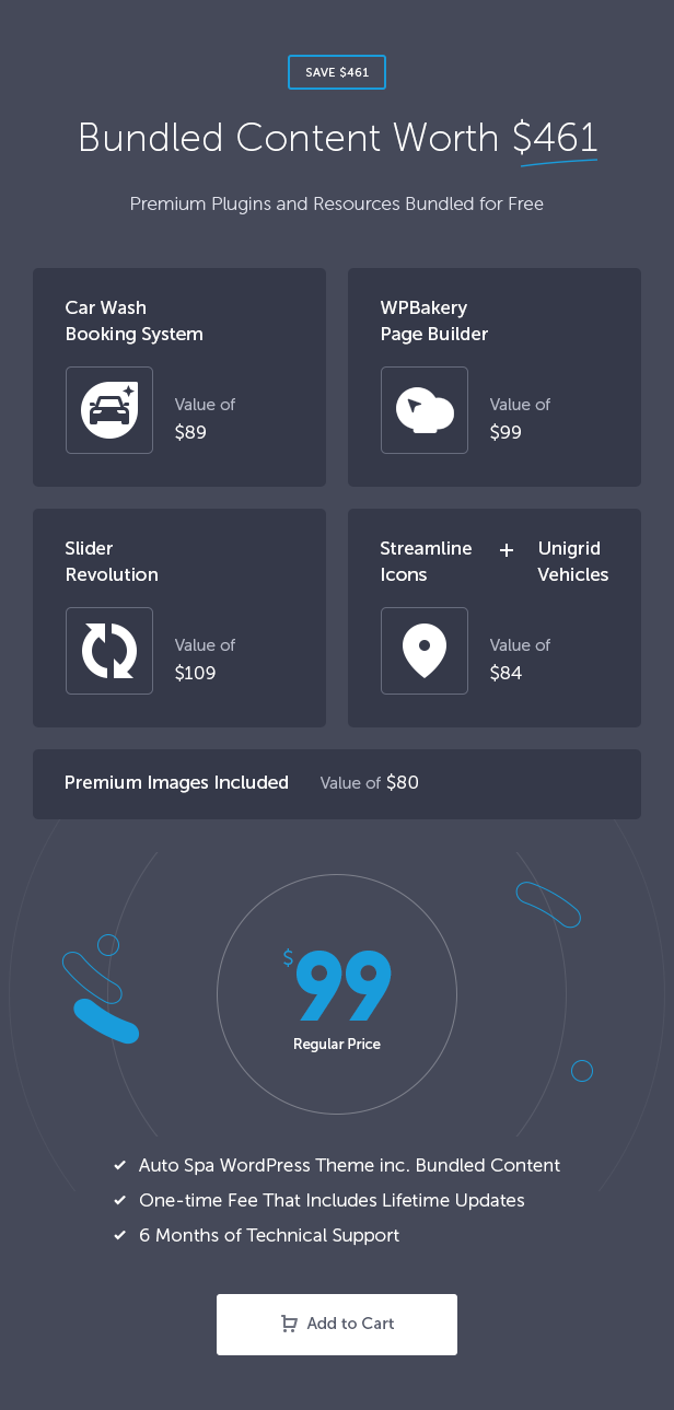 Auto Spa - Car Wash WordPress Theme