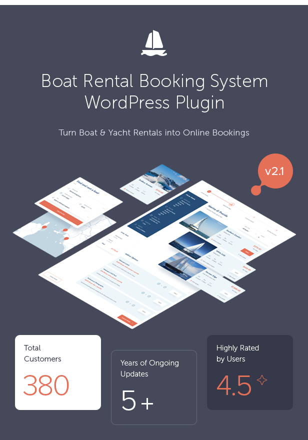 Boat & Yacht Rental Booking System for WordPress