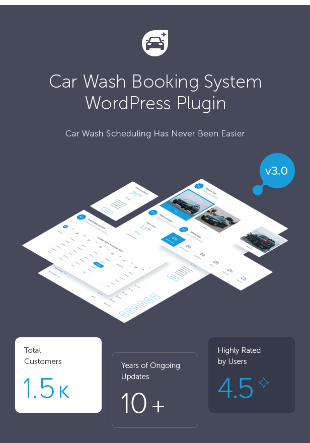 Car Wash Booking System for WordPress