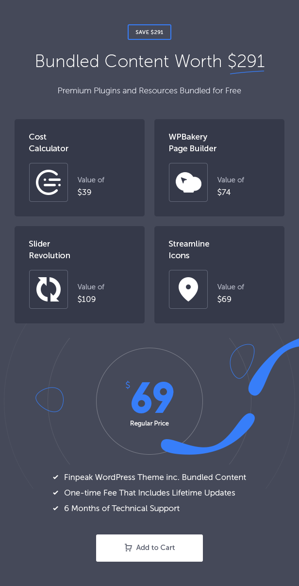 Finpeak - Finance Consulting WordPress Theme