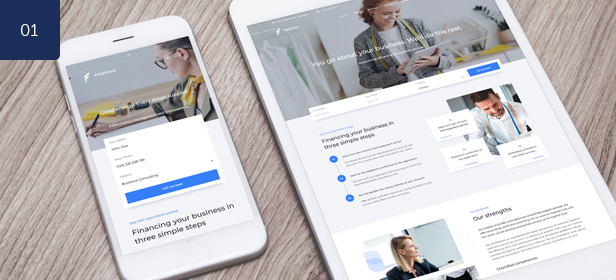 Finpeak - Finance Consulting WordPress Theme