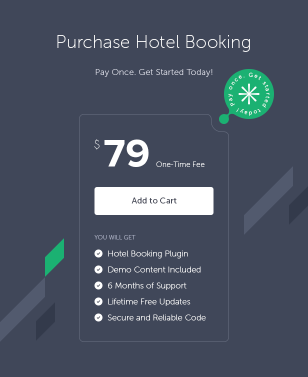 Hotel Booking System for WordPress