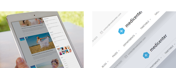 MediCenter WordPress Theme for medical, clinic and healthcare services