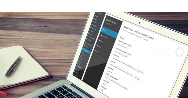 MediCenter WordPress Theme for medical, clinic and healthcare services