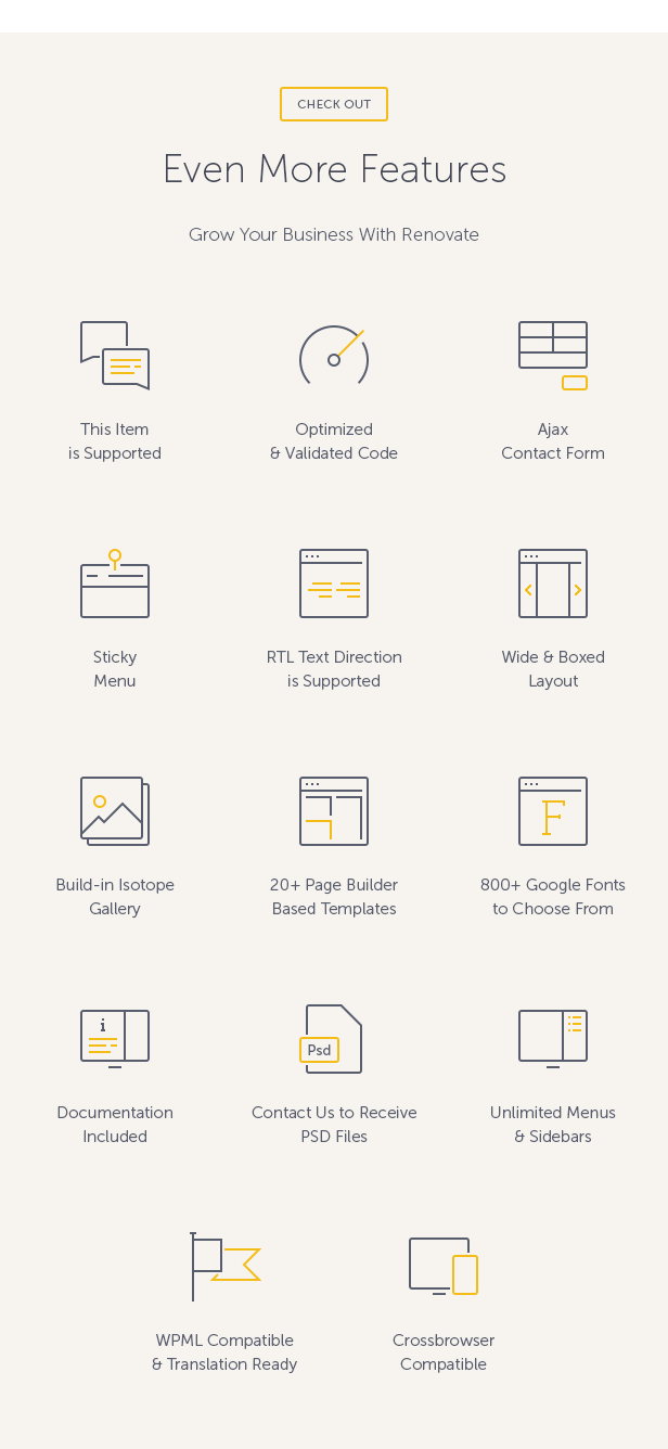 Renovate WordPress Theme for construction, renovation and home repair services
