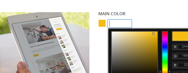 construction company, home repair, home services, home maintenance, renovation, building company, plumber, handyman WordPress Theme