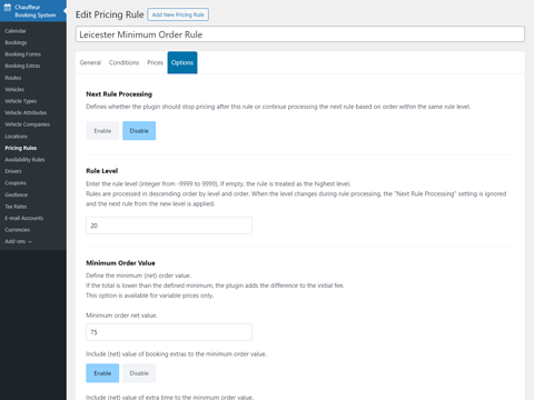 Chauffeur Taxi Booking System for WordPress