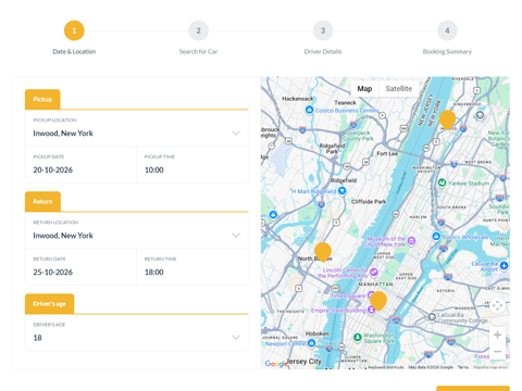 Car Rental Booking System for WordPress