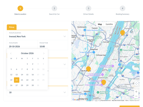 Car Rental Booking System for WordPress