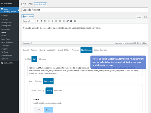 HBook vs Hotel Booking System for WordPress: Which Plugin Fits Your Accommodation Business Better?