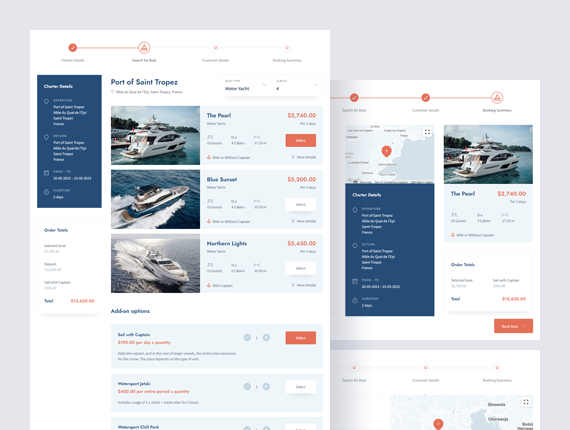 Boat & Yacht Booking System for WordPress Plugin Item Page