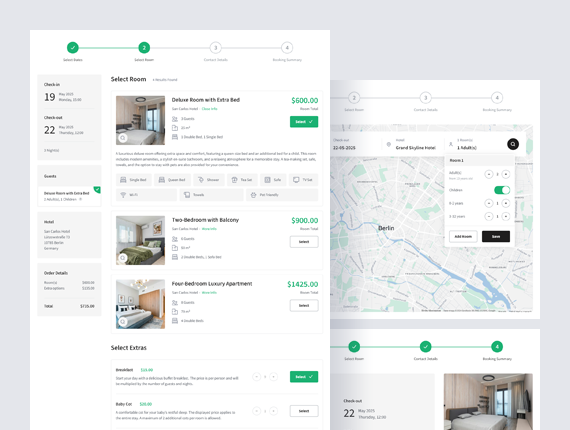 Hotel Booking System for WordPress