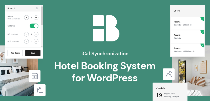 Hotel Booking System for WordPress Now with iCalendar Integration