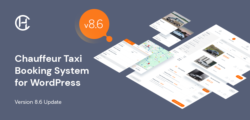Chauffeur Taxi Booking System Updated to Version 8.6