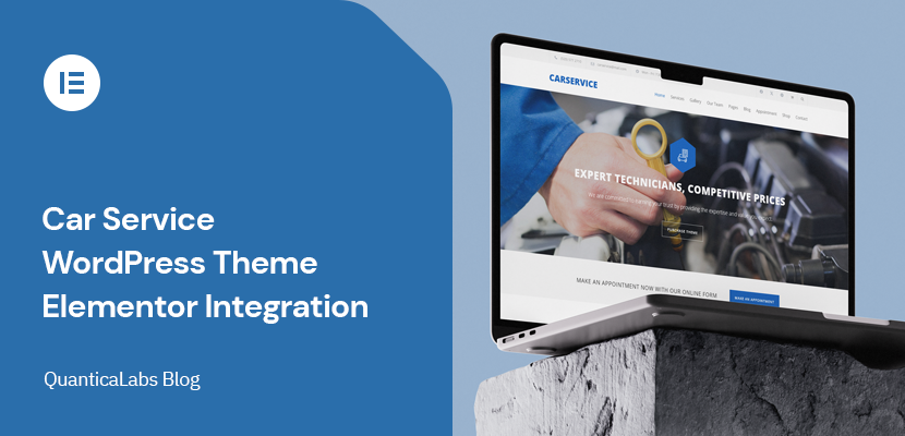 Car Service WordPress Theme — Now with Full Elementor Support