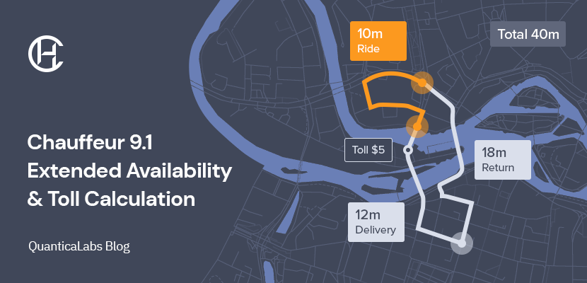 Chauffeur Taxi Booking System 9.1 — Extended Availability & Toll Calculation