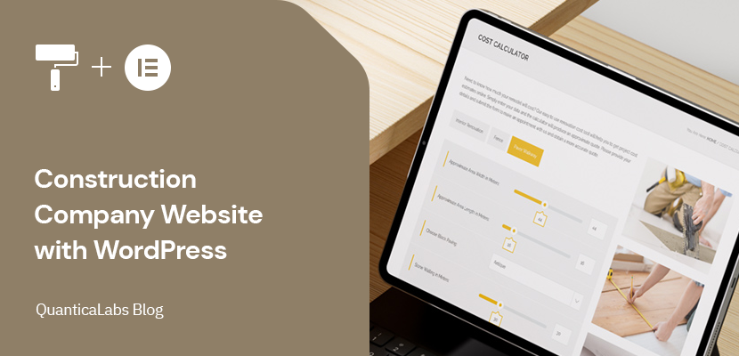 How to Build a Construction Company Website with WordPress