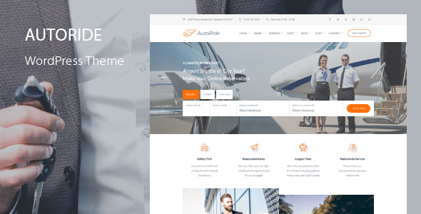 AutoRide WordPress Theme