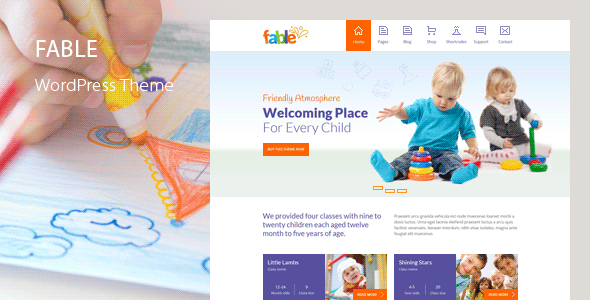 Fable WordPress Theme