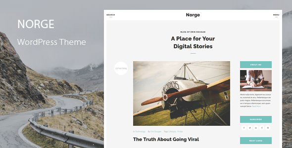 Norge WordPress Theme