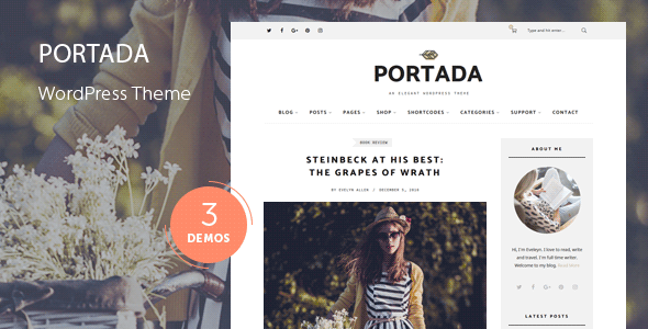 Portada WordPress Theme