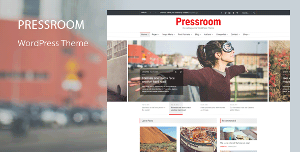 Pressroom WordPress Theme