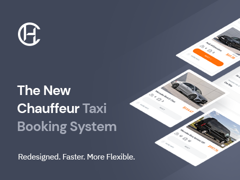 The New Chauffeur Taxi Booking System — Redesigned and Faster