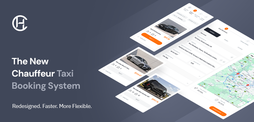 The New Chauffeur Taxi Booking System — Redesigned and Faster